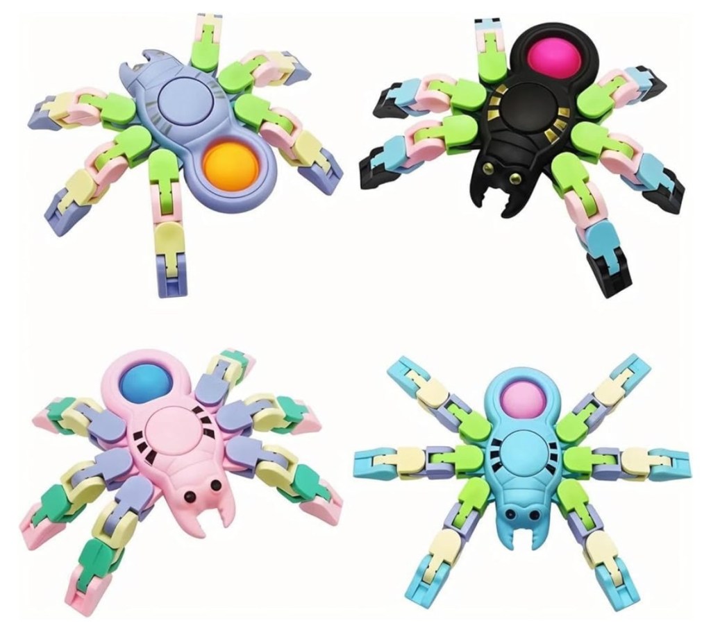 Transformable fidgets